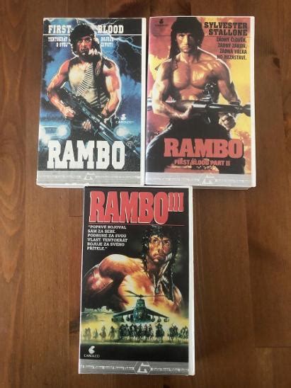 VHS Rambo 1 3 Aukro