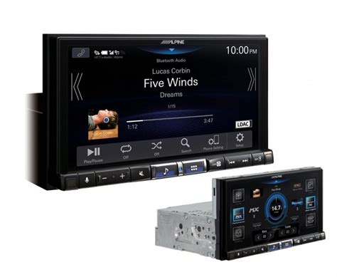 Alpine Ilx D Din Autoradio Und Digital Media Station Mit Zoll