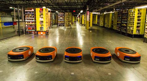 Как работают складские роботы Amazon :: Shopolog.ru