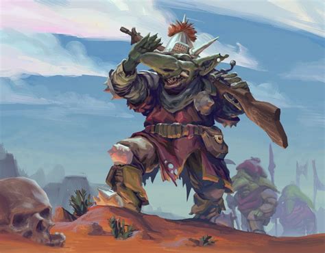 Mtg Goblin Fan Art Matthew Radway Goblin Lotr Art Fan Art