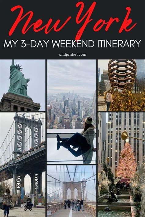 Weekend In New York The Perfect Day Itinerary Wild Junket In