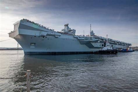 El Portaaviones Hms Prince Of Wales Inicia Las Pruebas De Mar