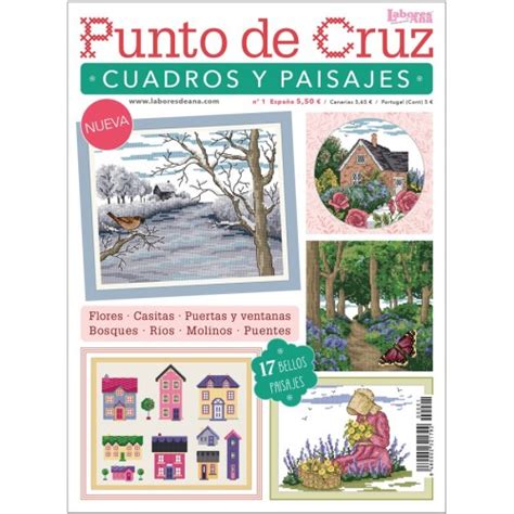 Punto De Cruz Revista Cuadros Y Paisajes