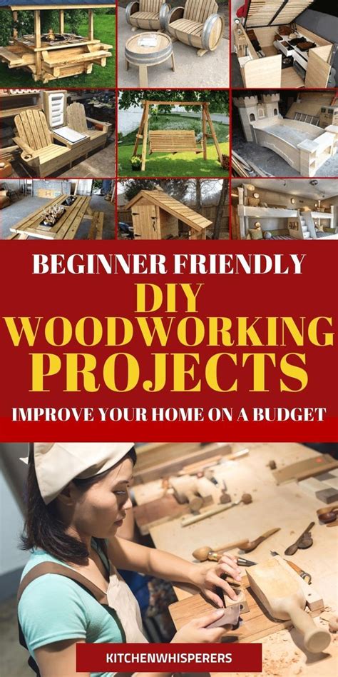 Beginner Diy Woodworking Projects For Home Improvement Simple