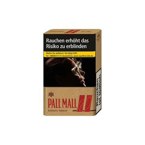 Pall Mall Authentic Red Rot 20er Online Günstig Kaufen