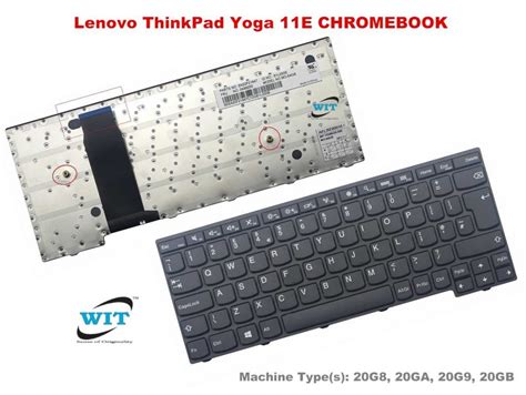 Laptop Internal Keyboard Keypad For Lenovo Thinkpad Yoga 11e 3rd Gen Machine Type S 20g8