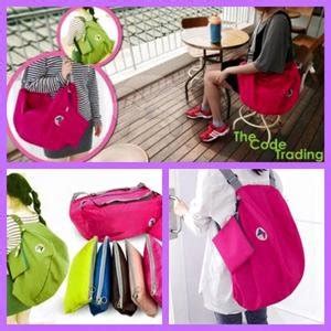 Jual Korean Bag Iconic 3 Way Tas Serbaguna Multifungsi Di Lapak