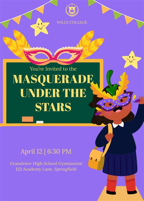Free Masquerade Invitation Templates Editable And Printable