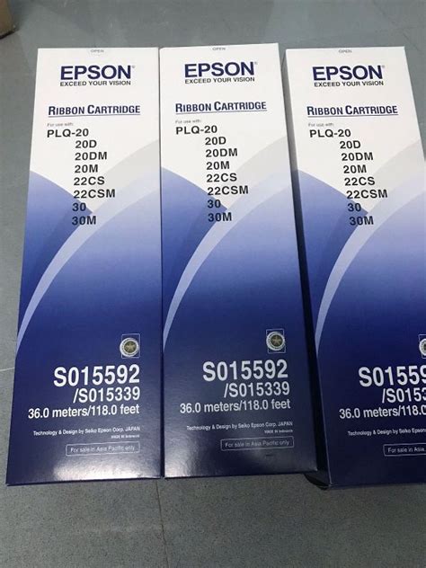 Epson Plq Ribbon Cartridge Supplier From Mumbai