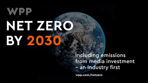 Wpp Makes Industry Leading Net Zero Commitment Groupm