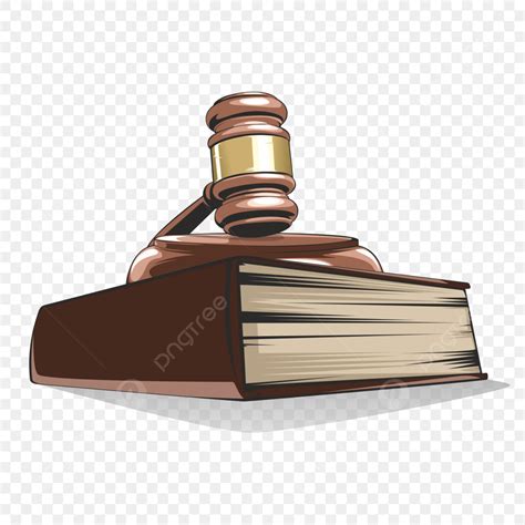 Judge Law Vector Hd Images Law Book And Judge S Hammer Judgement