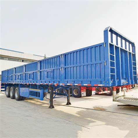 Cimc Drop Side Trailer Side Wall Trailer Side Wall Semi Trailer