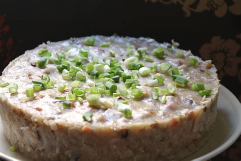 Taro cake