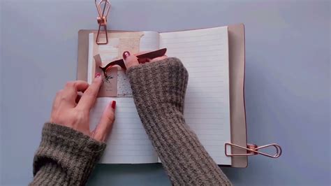 Asmr Journal With Me Vintage Vintage Journal Journal Ideas K