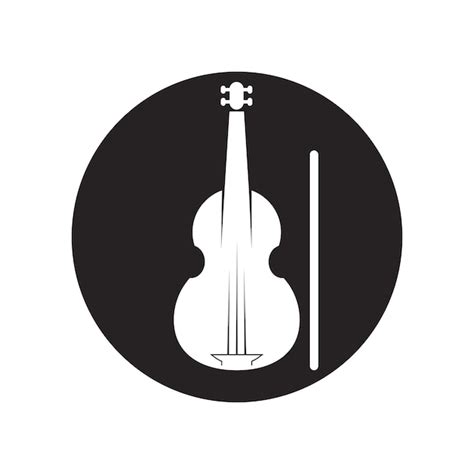 Premium Vector Violin Icon