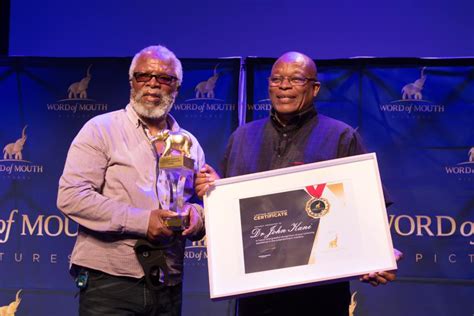 John Kani honoured with Lifetime Achievement Award by Word of Mouth - Sunday World