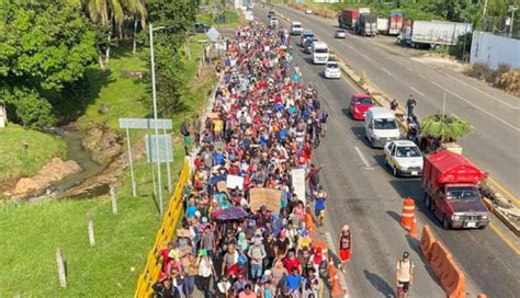 Migrantes Acusan A La Migra Mexicana De Bloquear Su Tránsito Hasta Eeuu Diario El Mundo