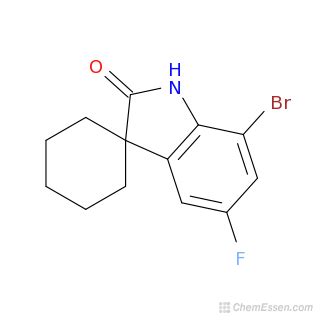 7 Bromo 5 Fluoro 1 2 Dihydrospiro Cyclohexane 1 3 Indole 2 One