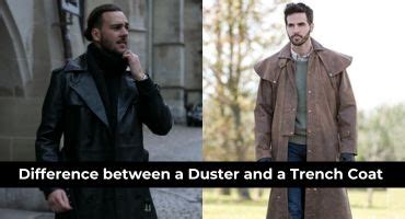 What S The Difference Between A Duster And A Trench Coat