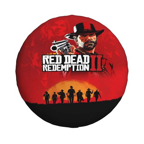 Dead Redemption Spare Tire Cover Animal Cute Cartoon Weatherproof