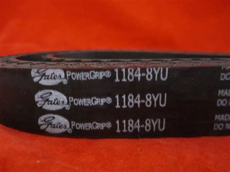 Gates Unitta 920 8yu 40 Powergrip Gt Timing Belt 920mm L 40 Off