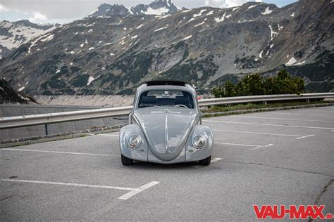 Graue Maus Mit Typ Dampf Unter Der Haube Er Vw K Fer Als Vater