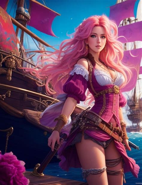 Pirate Woman Art