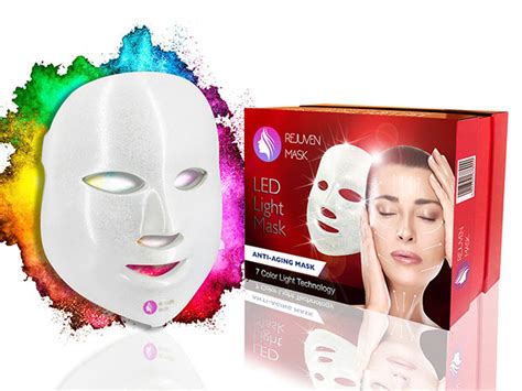 Rejuven Mask Pro Led Light Therapy Mask Stacksocial