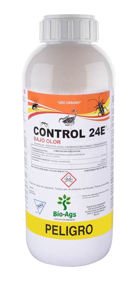 Insecticida Líquido De 950 Ml Control 24 E Con Envio Gratis BIO AGS