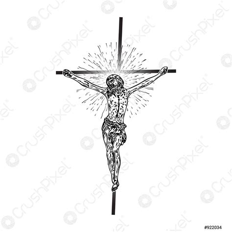 Jesus On The Cross Drawings