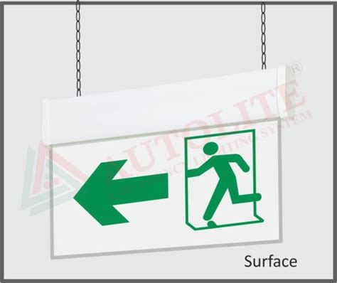 Premium Design Led Emergency Exit Signs at 4200.00 INR in Vasai | Autolite Emergency Lighting ...