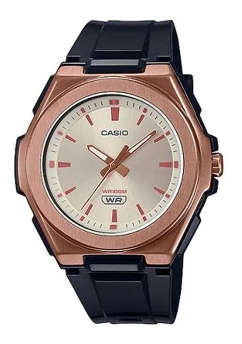 Relogio Casio Analogico Rose Gold LWA 300HRG 5EVDF Tokaia