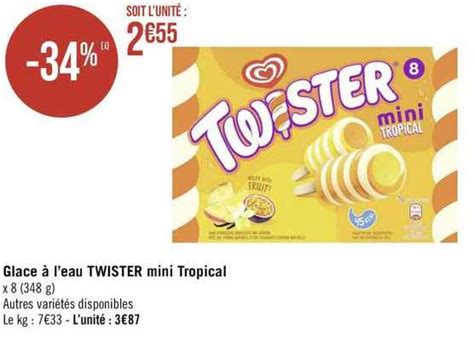 Promo Twister Tropical Chez Lidl Icatalogue Fr