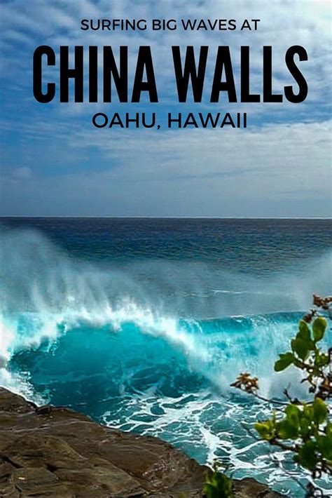 China Walls Oahu Hawaii Huge Surf And Cliff Jumping Oahu Surfing