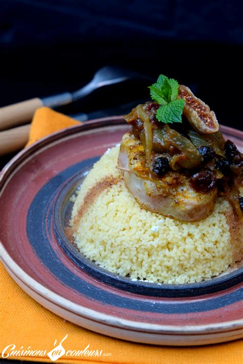 Couscous Au Lapin Loeul Piriot Et Tfaya Cuisinons En Couleurs