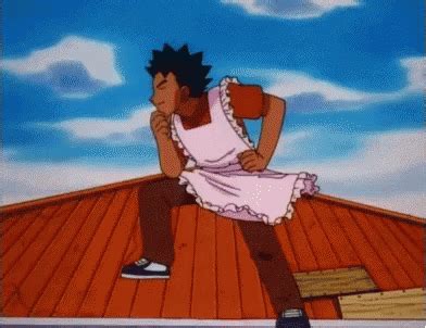 Brock Apron GIF - Apron Zubat Pokemon - Discover & Share GIFs