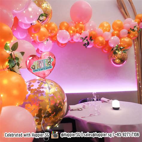 Wedding Proposal Balloon Decoration Happier Singapore