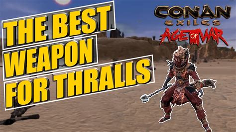 This Mace Is Super Strong In Age Of War The Best Weapons For Thralls