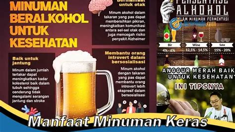 Temukan Manfaat Minuman Keras Yang Jarang Diketahui