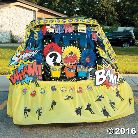 Trunk Or Treat Superhero D Superhero Decorations