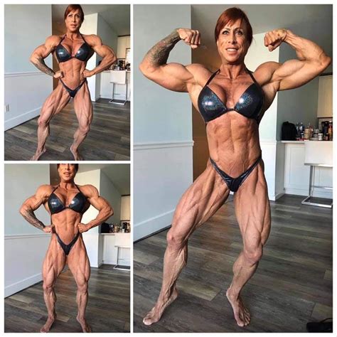 Barbara Carita Femalebodybuilder Fbb Maturemuscle Biceps