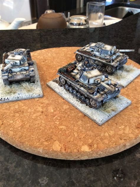 Fawcett Avenue Conscripts Panzer IIIs In Winter 15mm WW2