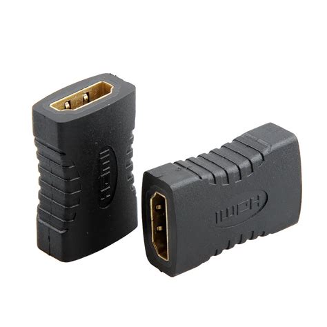 19 Pin Hdmi Female To Hdmi Female Adapter Plug Hdmi Rca Extension Cord