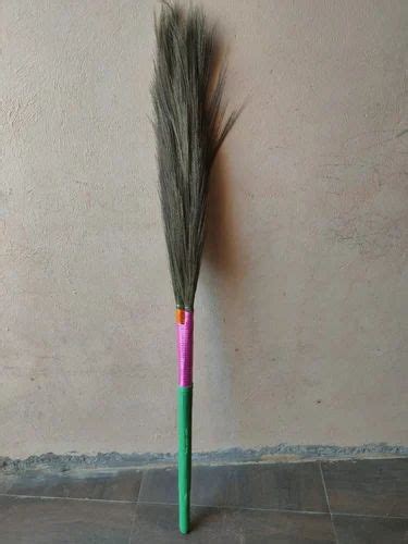 450g Plastic Handle Grass Floor Broom At Rs 60 Piece Grass Broom In