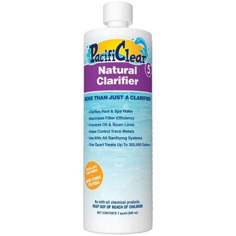 Pacificlear 1 Qt Liquid Natural Clarifier Almandoz Hardware Ltd