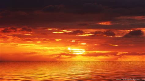 Orange Sunset Aesthetic Wallpapers Top Free Orange Sunset Aesthetic