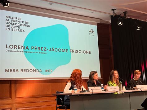 Mesa redonda mujeres coleccionistas2 Semíramis González