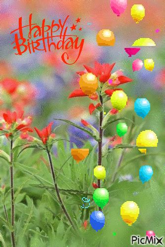 happy birthday plants gif - Ryann Gonsalves