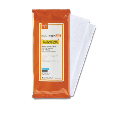 Readyprep Chg 2 Chlorhexidine Gluconate Cloths 96ct