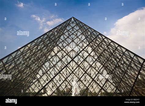 Louvre Glass Pyramid Stock Photo - Alamy